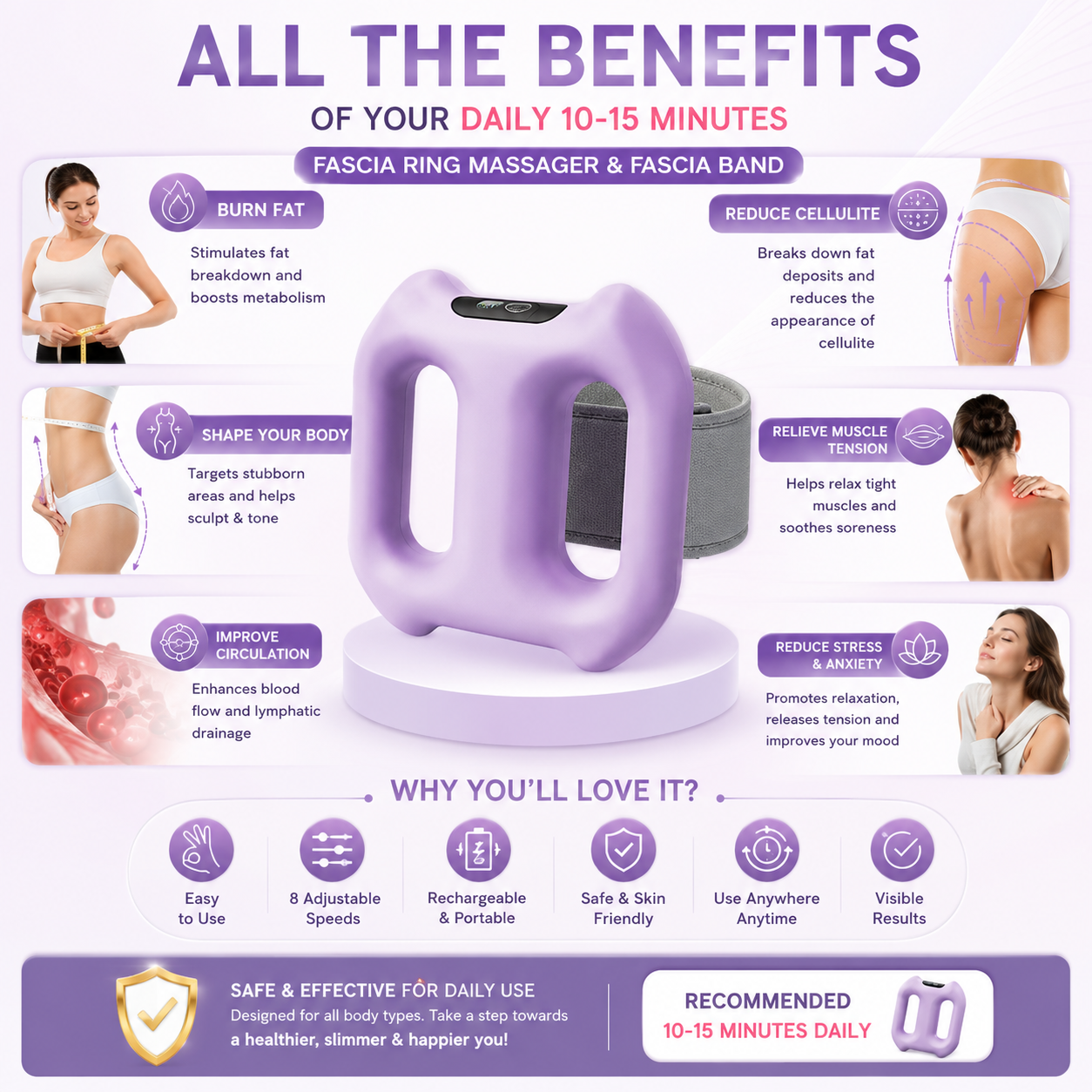 FasciaRing™ Body Sculpt & Recovery Massager