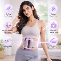 Electrical Muscle Stimulation Abdominal Toning Belt for Men and Women, 15-Minute Electronic Muscle Stimulation for Waist Slimming and Abdominal Toning