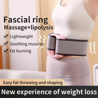 Electrical Muscle Stimulation Abdominal Toning Belt for Men and Women, 15-Minute Electronic Muscle Stimulation for Waist Slimming and Abdominal Toning